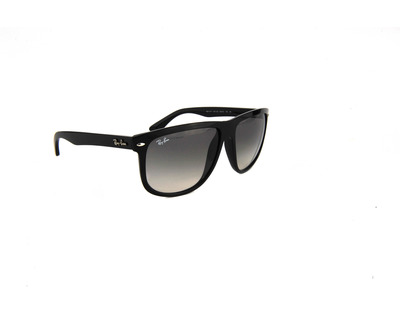 RAY BAN occhiali da sole colore nero, a mascherina, lente grigio sfumato