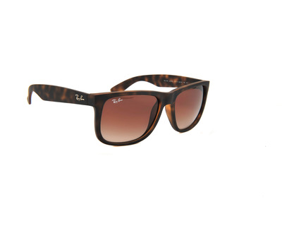 RAY BAN Occhiali da sole colore marrone maculato, squadrato, lente marrone sfumata