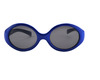 CENTROSTYLE Occhiali da sole Junior colore blu, tondo, lente nera 16986