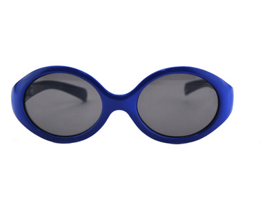 Occhiali da sole Centrostyle Junior colore blu, tondo, lente nera 16986