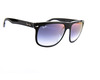 Occhiali da sole Ray ban colore nero , squadrato, lente blu rb4147