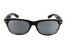 RAY BAN Occhiali da sole colore nero, squadrato , lente blu rb2132 55
