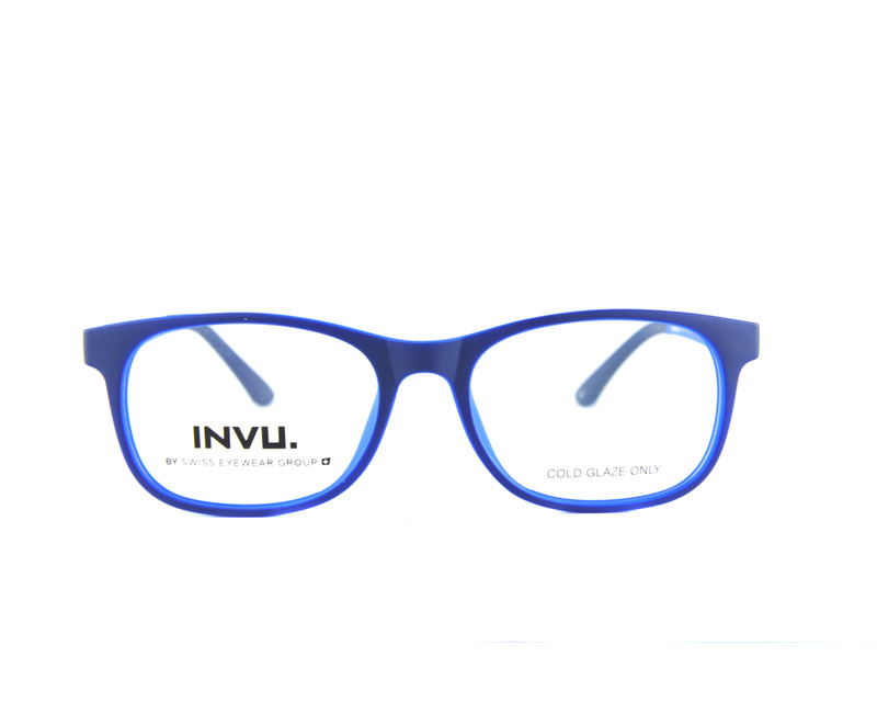 INVU Occhiali da vista Junior colore blu, squadrato k4904