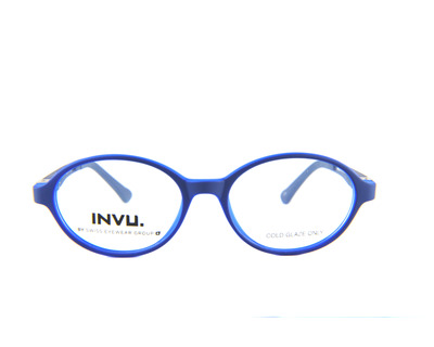 INVu Occhiali da vista Junior colore blu, tondo k4900