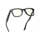 RAY BAN WAYFARER Occhiali da sole colore nero, dalla forma quadrata, lente EVOLVE