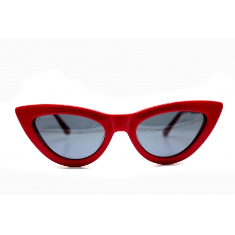 OPPOSIT Occhiali da sole Teen colore rosso , cat-eye, lente nera polarizzata