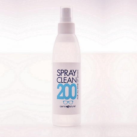 Spray per pulizia occhiali