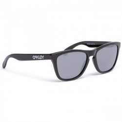 OAKLEY FROGSKINS Occhiali da sole nero ,quadrato, lente nero specchio prizm