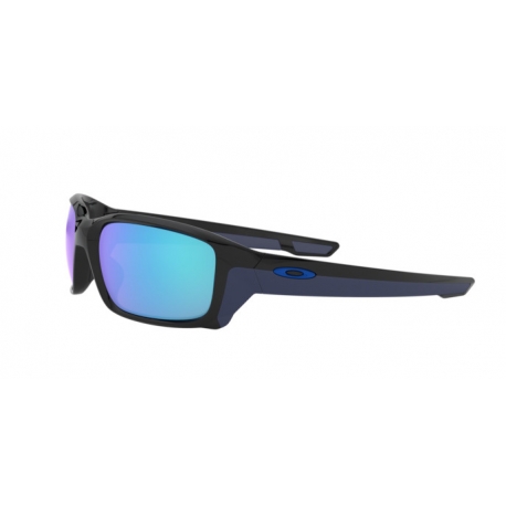 OAKLEY STRAIGHTLINK Occhiali da sole a fascia, colore nero, lente blu specchio