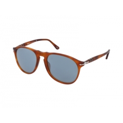 PERSOL Occhiali da sole a goccia , marrone chiaro, lente blu