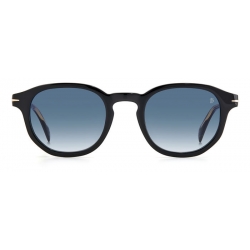 DAVID BECKHAM Occhiali da sole squadrato, colore nero , lente blu sfumato