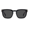DAVID BECKHAM Occhiali da sole squadrato, colore nero, lente grigia intera