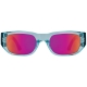 SPY Occhiali da sole Genre colore nero celeste, lente fucsia specchio