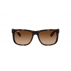 RAY BAN Occhiali da sole colore marrone maculato, squadrato, lente marrone sfumata