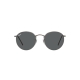 RAY BAN Occhiali da sole modello Round colore argento gumental , lente grigia